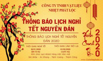 Phát Lộc thông báo lịch nghỉ tết âm lịch 2020