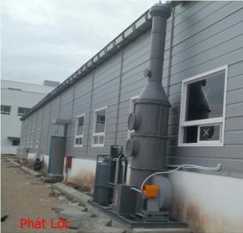 Tấm PVC làm hệ thống thông hút khí