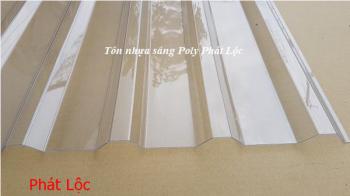 Tôn nhựa lấy sáng Polycarbonate 11 sóng