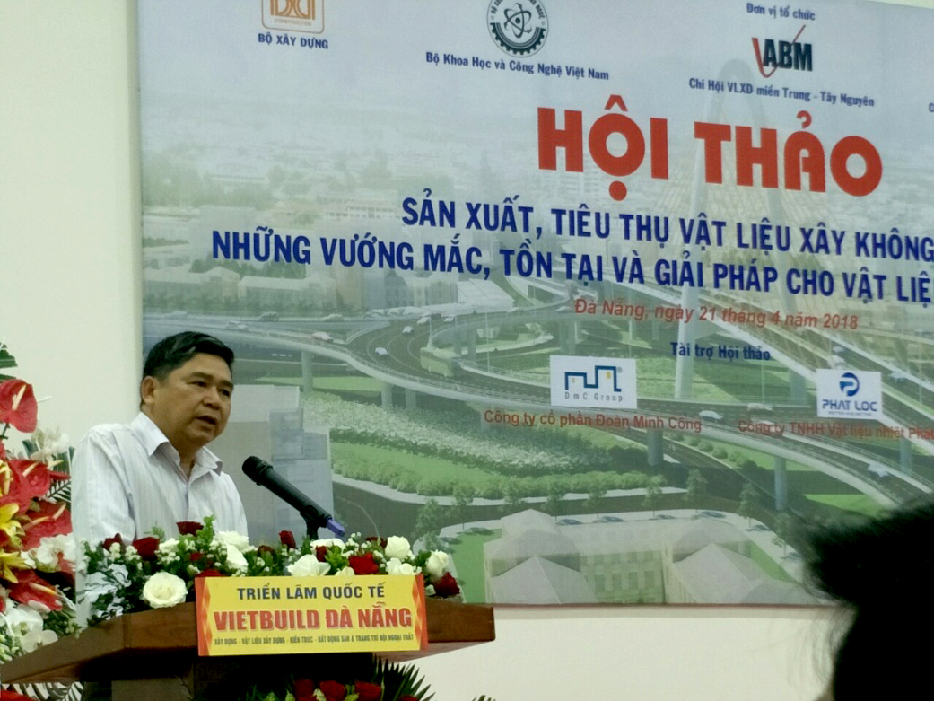 hội thảo vật liệu xây không nung