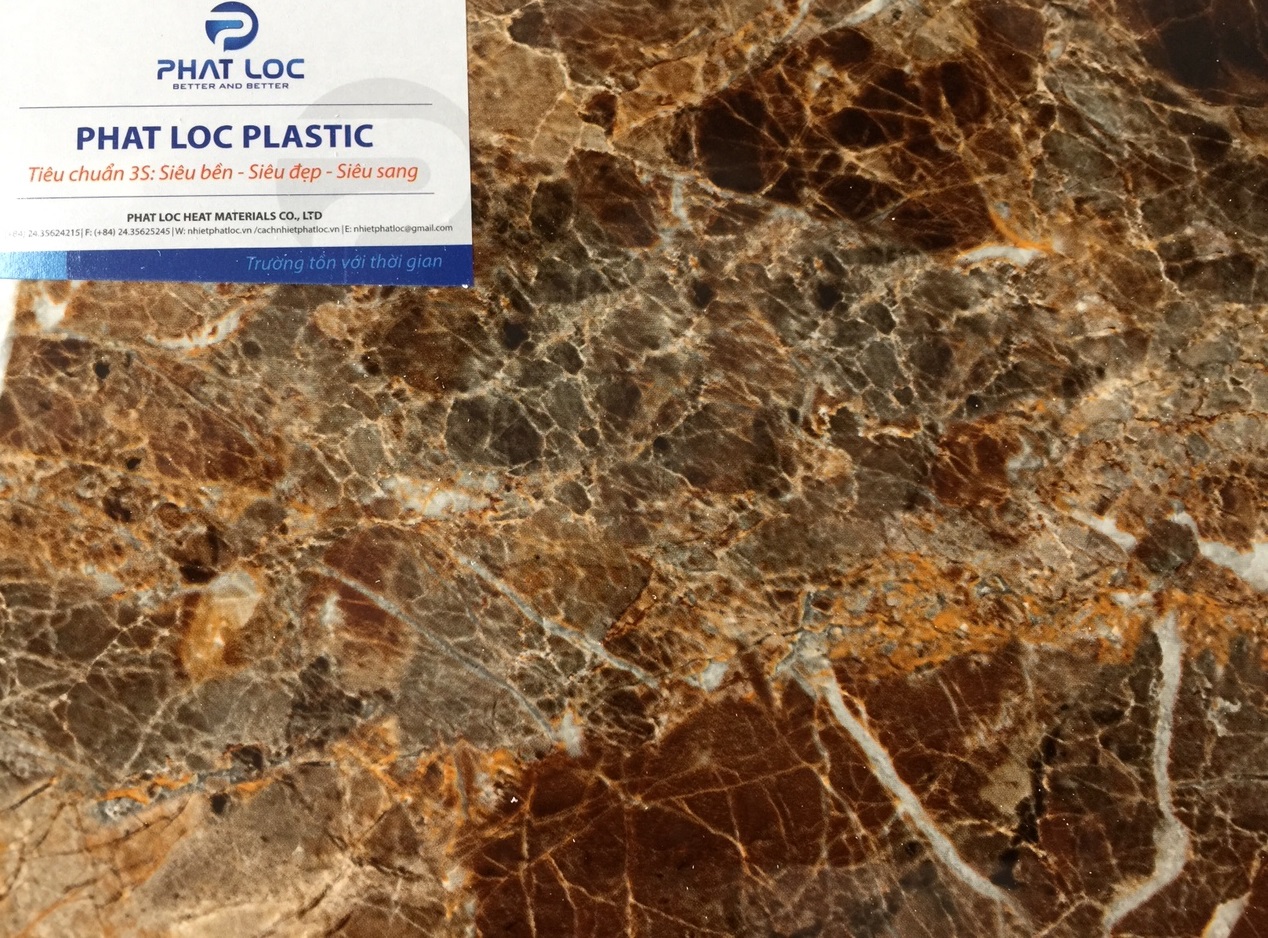 tấm pvc giả đá ốp tường
