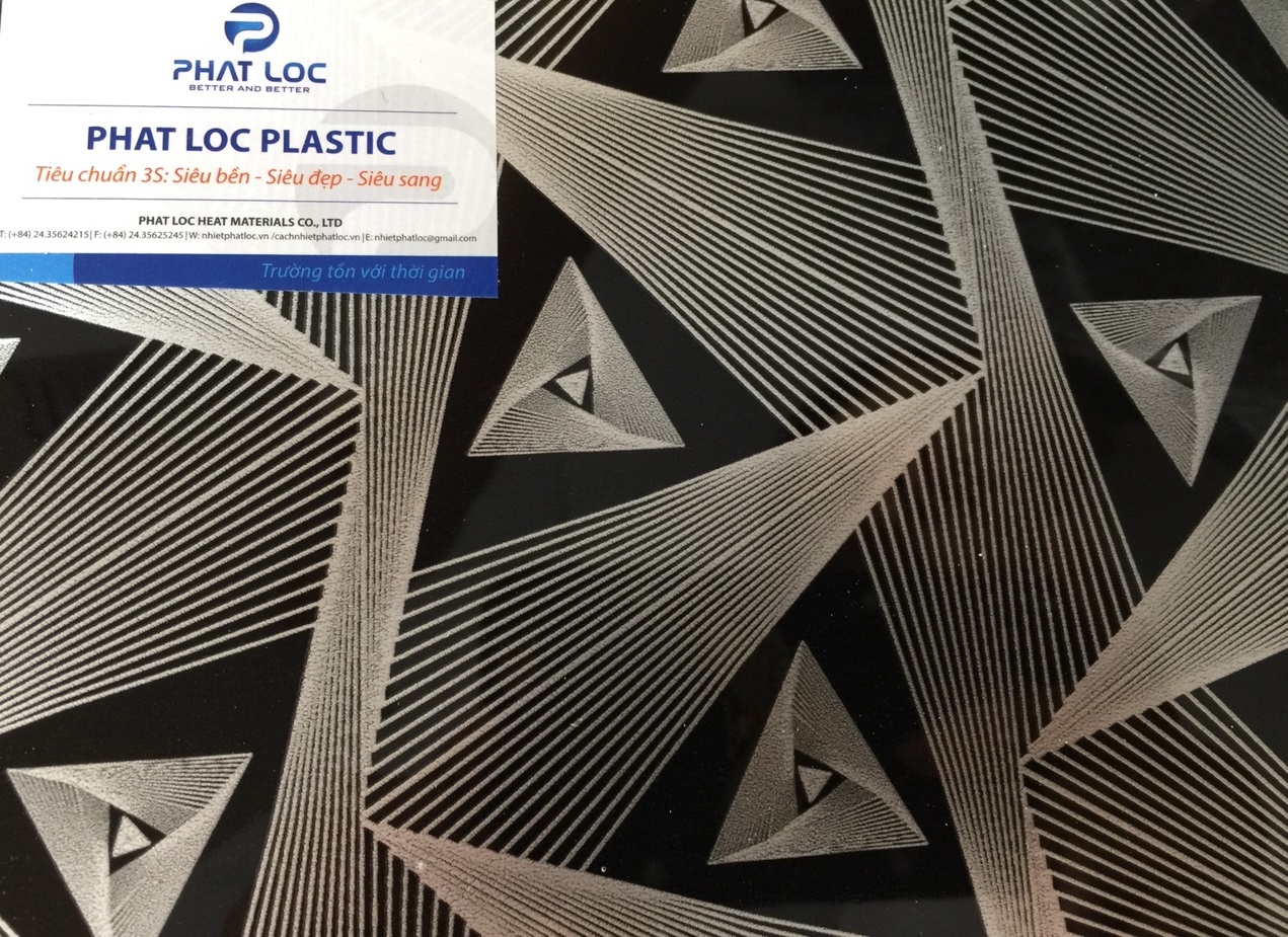 Tấm nhựa giả đá PVC Phát Lộc PL 8623