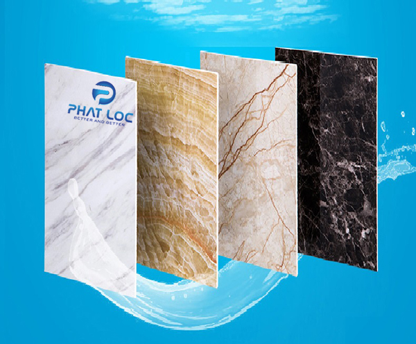 Tấm PVC vân đá