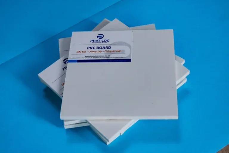 Bảng giá tấm nhựa PVC màu trắng đặc ruột – Tháng 10/2025