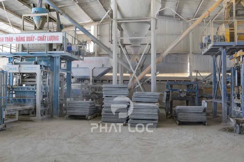 Các dòng Dây Chuyền Máy Ép Gạch Không Nung & giá tham khảo