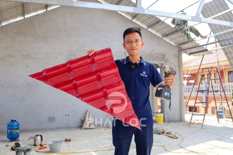 Hướng dẫn lựa chọn và lắp đặt tôn ngói nhựa