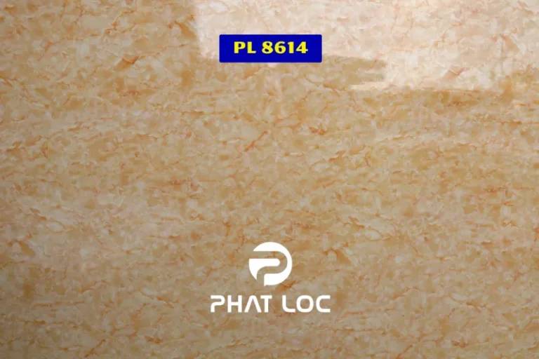 Mẫu PL 8614 – Vân đá vàng kem cổ điển