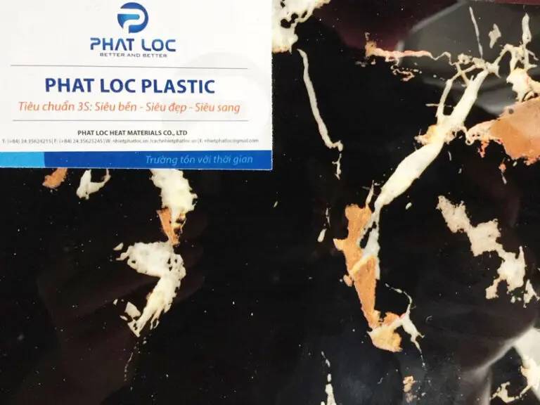 Mẫu tấm nhựa ốp tường vân đá tham khảo