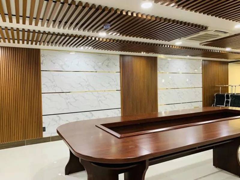 Ốp văn phòng, phòng họp – Trang nhã, cách âm tốt