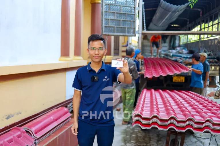 Phát Lộc – Đơn vị sản xuất và phân phối Ngói nhựa giá rẻ PVC/ASA Eurolines chất lượng cao, uy tín trên thị trường