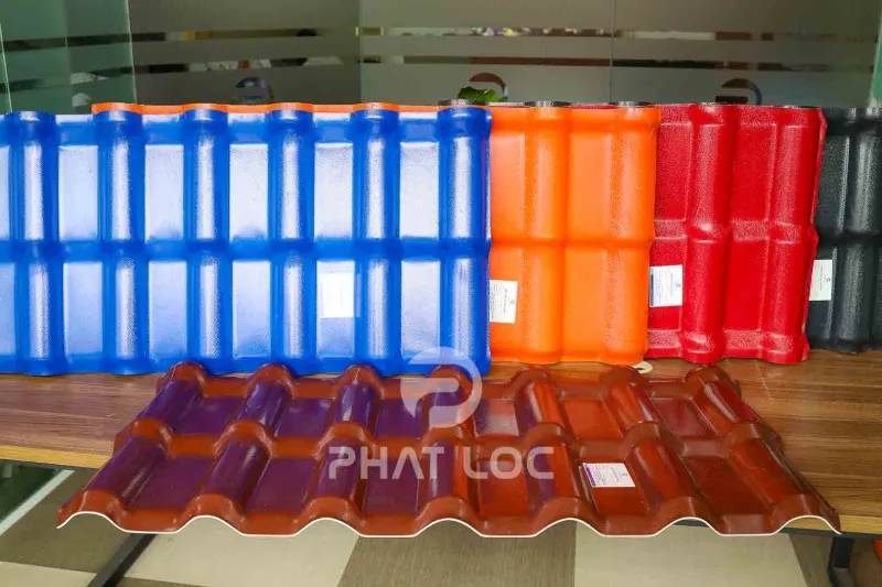 Phối màu ngói với kiến trúc và màu sơn ngoại thất
