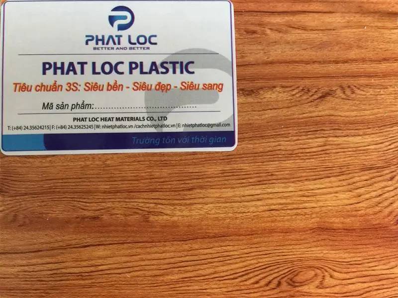PVC vân gỗ