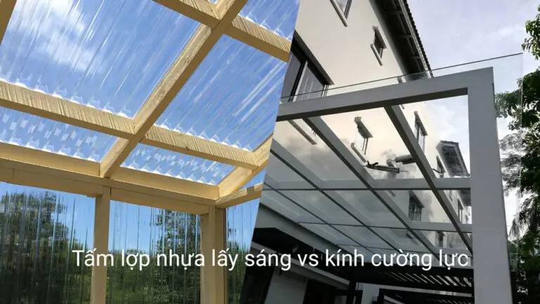 So sánh Tấm Poly đặc ruột với các vật liệu khác