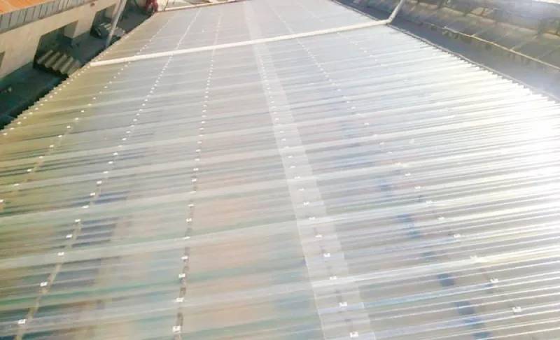 Tôn nhựa FRP chống hóa chất