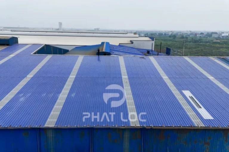 PVC/ASA màu xanh dương