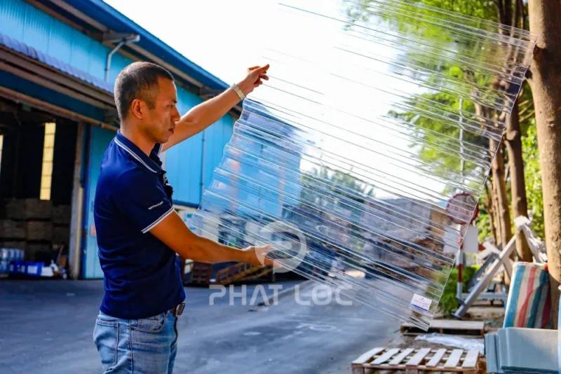 Ưu điểm nổi bật của mái nhựa polycarbonate