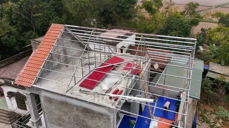 Xà gồ mái tôn là gì? Phân loại và vai trò